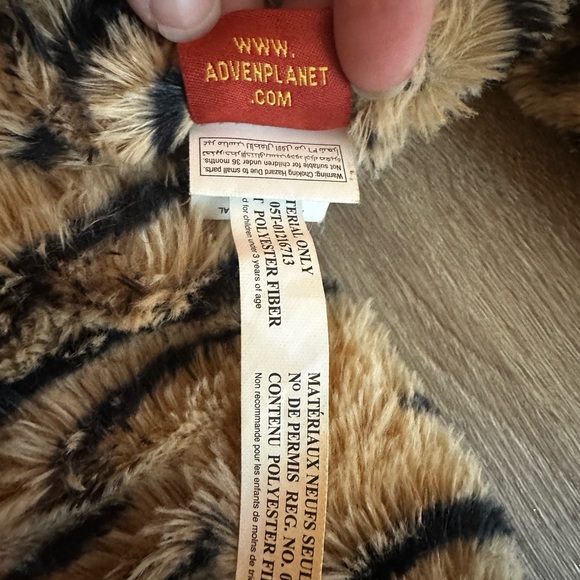 Cuddly Striped Tiger Plush Toy - Picture 5 of 6